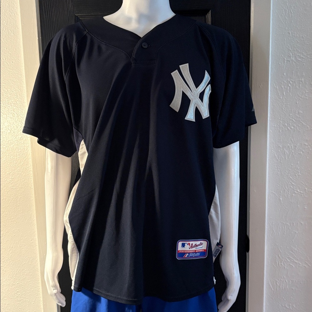 Majestic Authentic Collection Navy Jersey Vintage XL